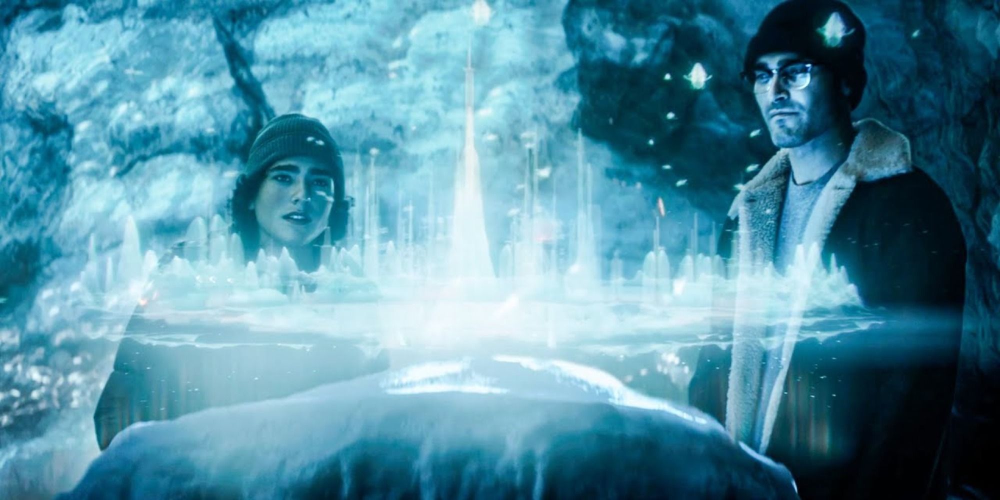 Clark teaching Jordan about Kryptonians.