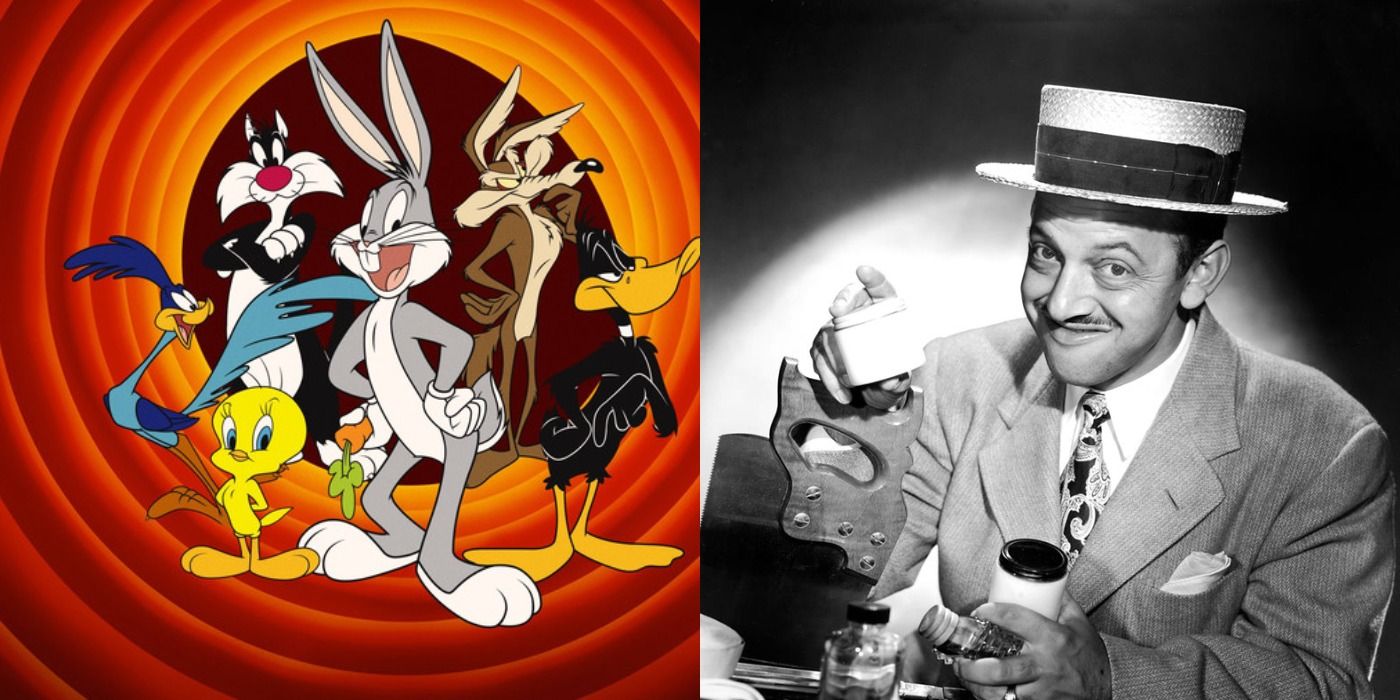 Featured Image with Mel Blanc and the Looney Tunes cast