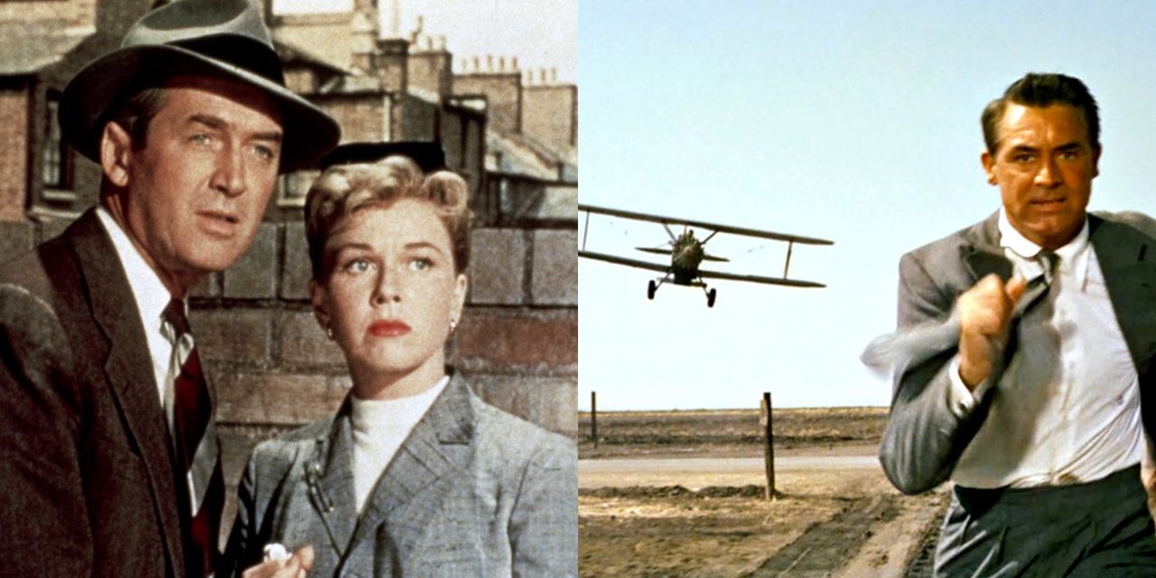 Featured image of stills from The Man Who Knew Too Much and North by Northwest