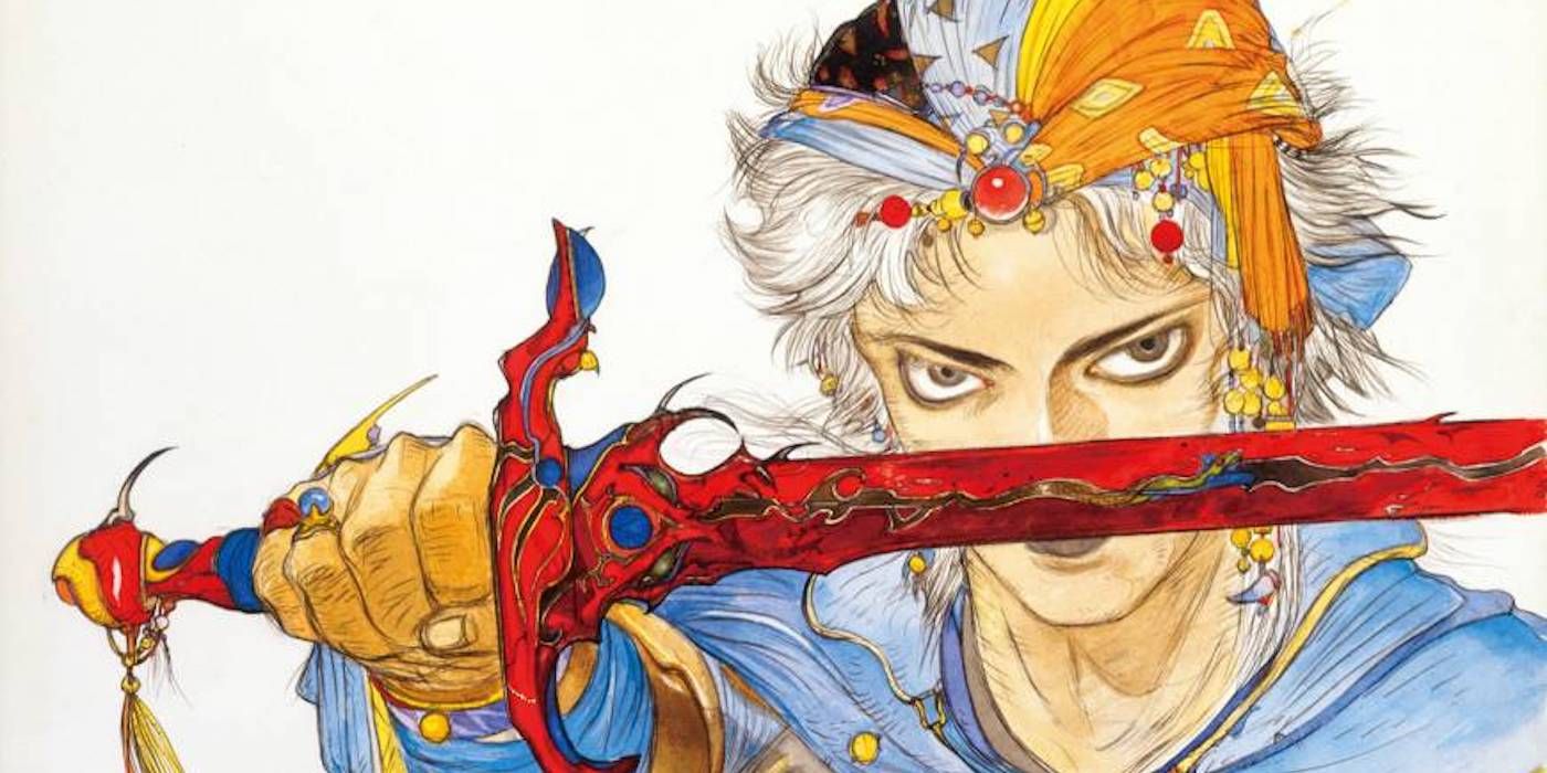 The artwork from the PS1 Final Fantasy Origins