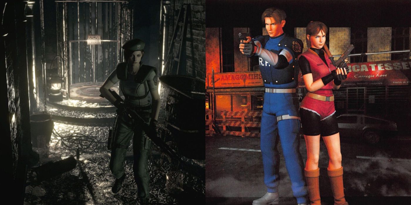 Resident Evil 2 cast and Resident Evil Remake Jill