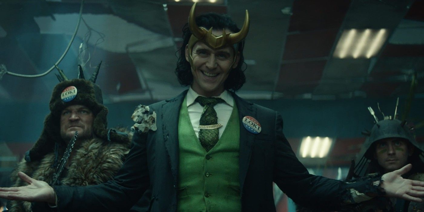Loki election in his full suit