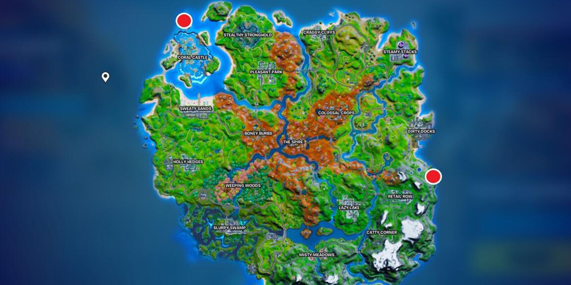 Fortnite Where To Find Ghost and Shadow Ruins Week 11 Challenge Location