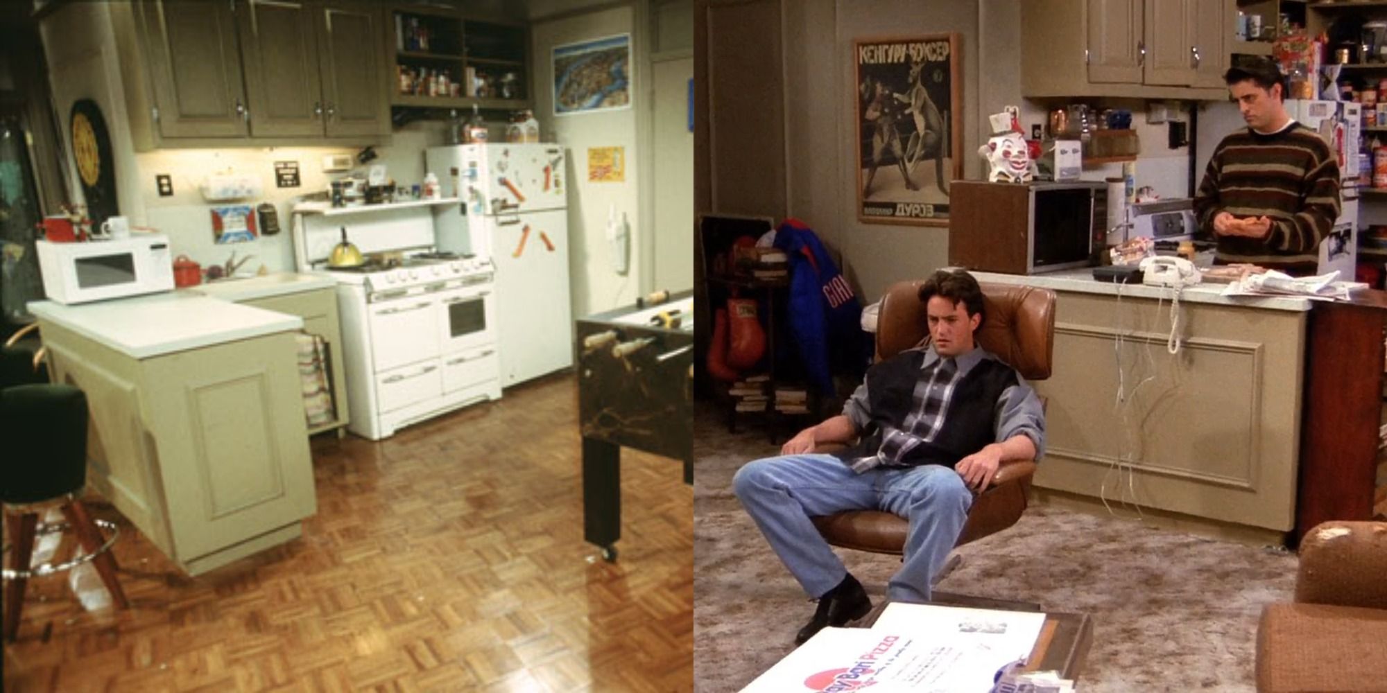 Friends 10 Things That Make No Sense About Chandler And Joeys Apartment