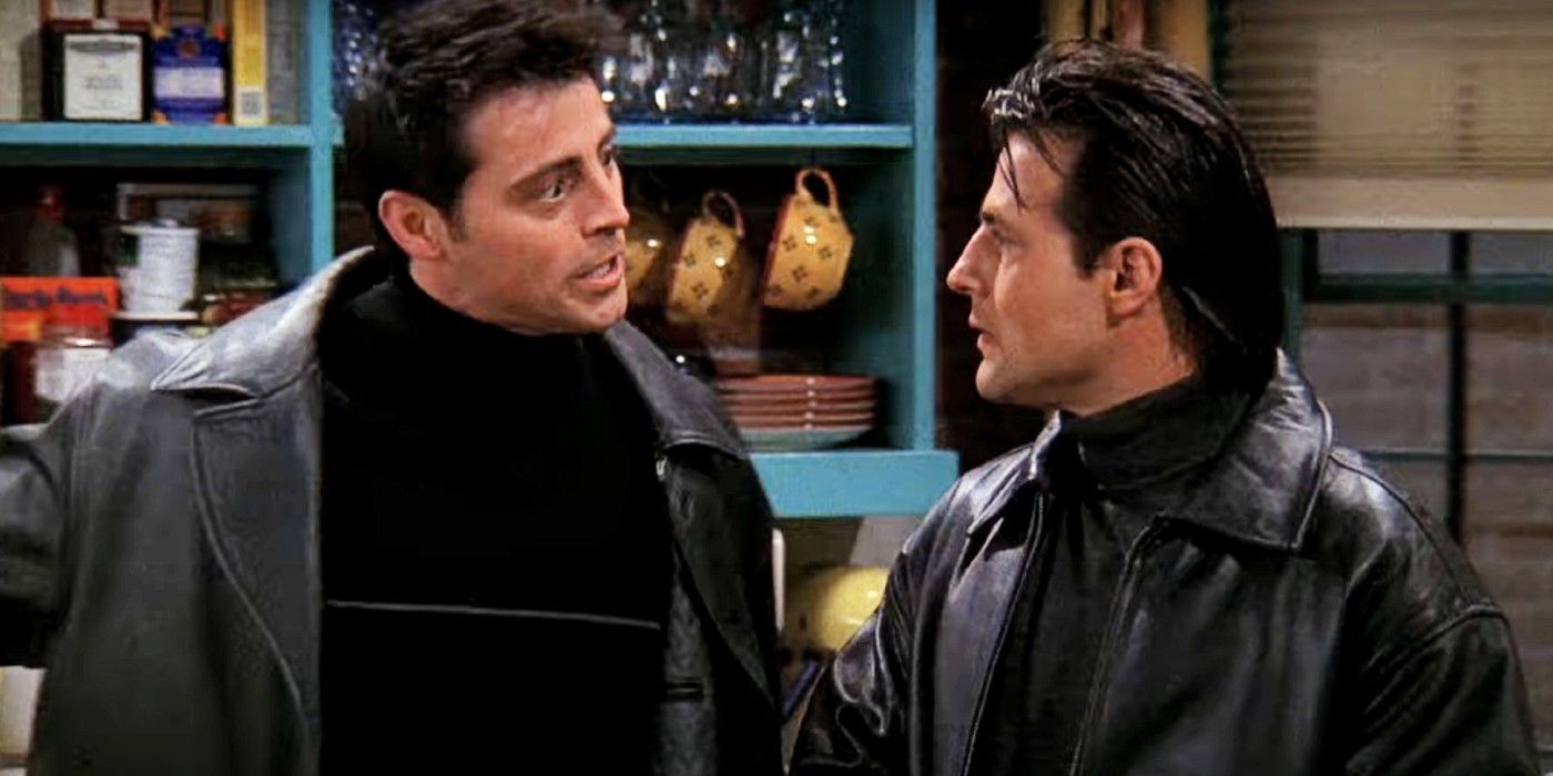 Joey and the guy who looks like him in Friends