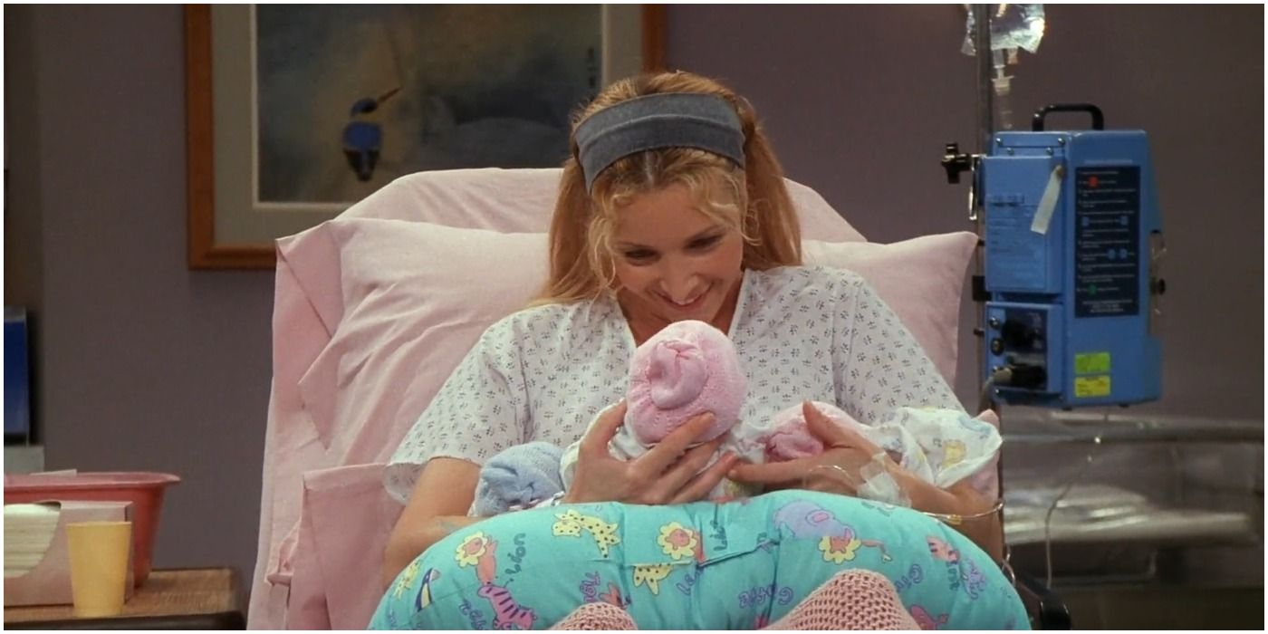 Friends Phoebe And Triplets
