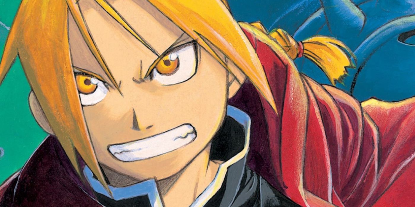 Fullmetal Alchemist manga cover art