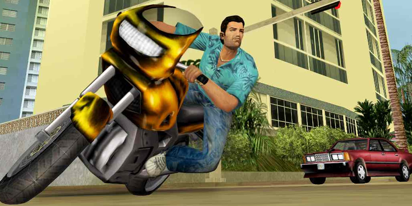 Every player did stunt jumps in GTA: Vice City