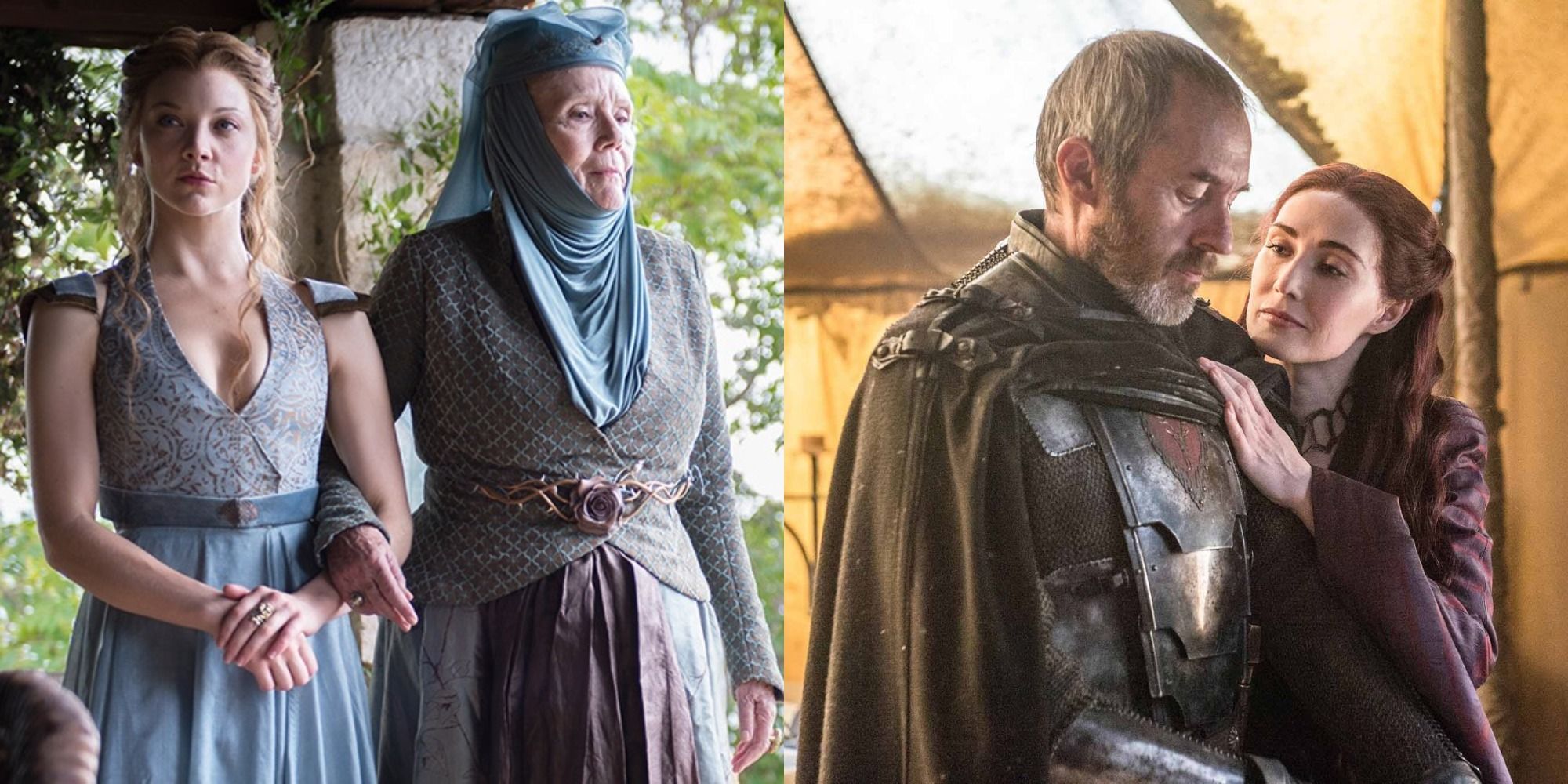 Margaery and Olenna split with Stannis and Melisandre