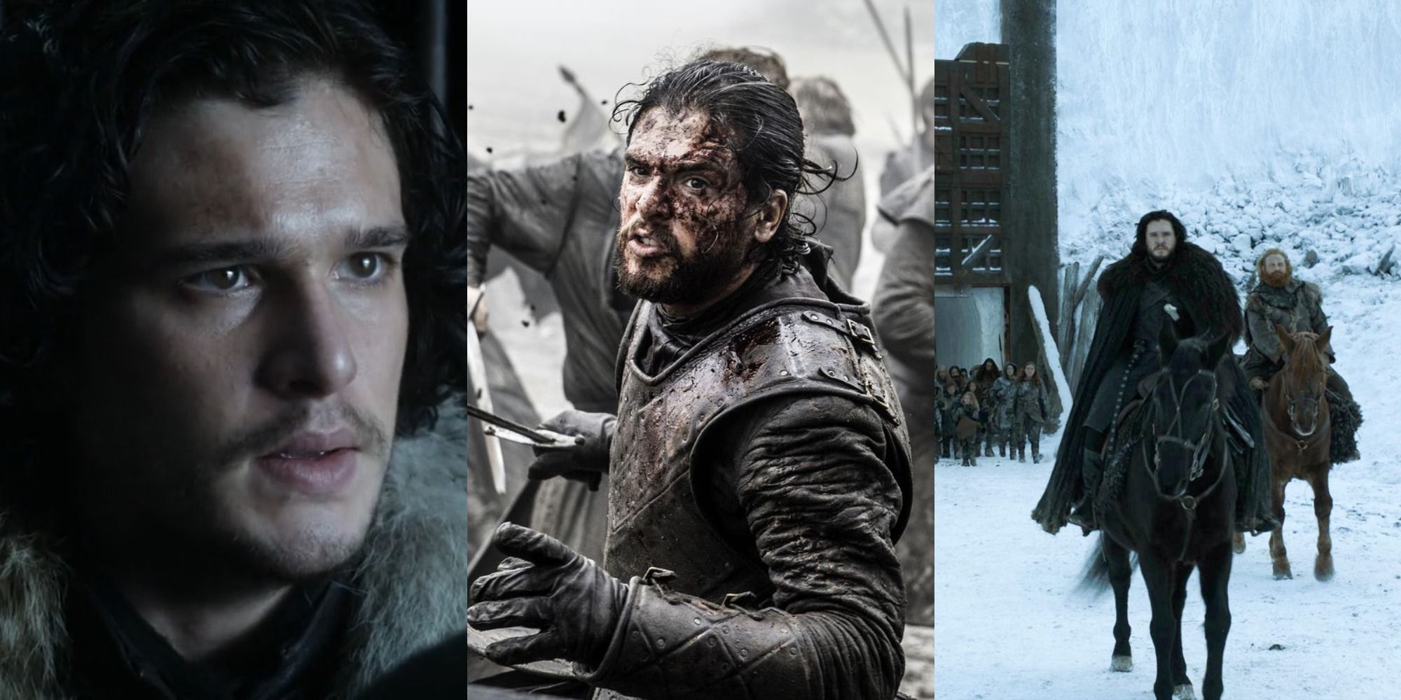 Game Of Thrones Jon Snow's journey through 8 seasons