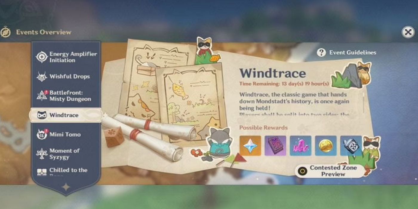 Genshin Impact: How to Play (& Win) The Windtrace Minigame.
