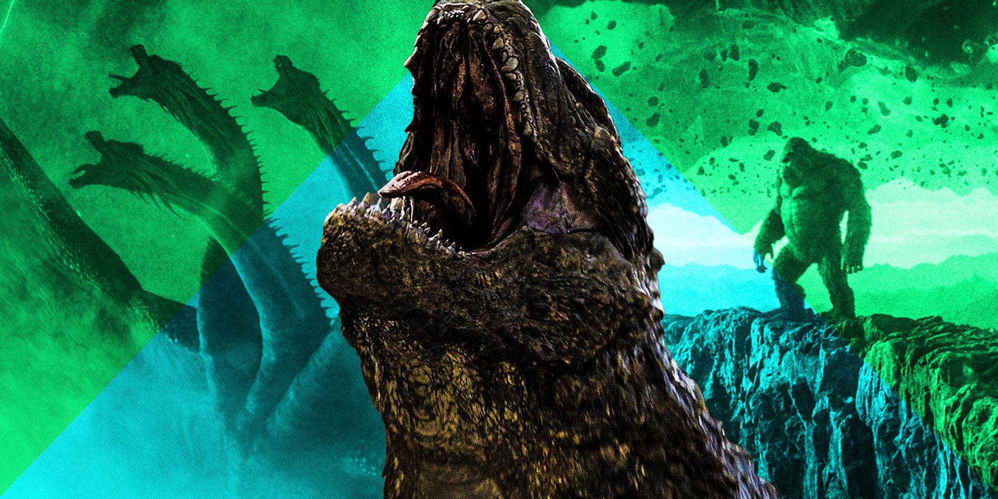 Godzilla vs kong Ghidorah alien hollow earth king of the monsters