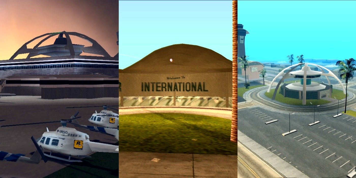 Grand Theft Auto 3 Vice City San Andreas Airport