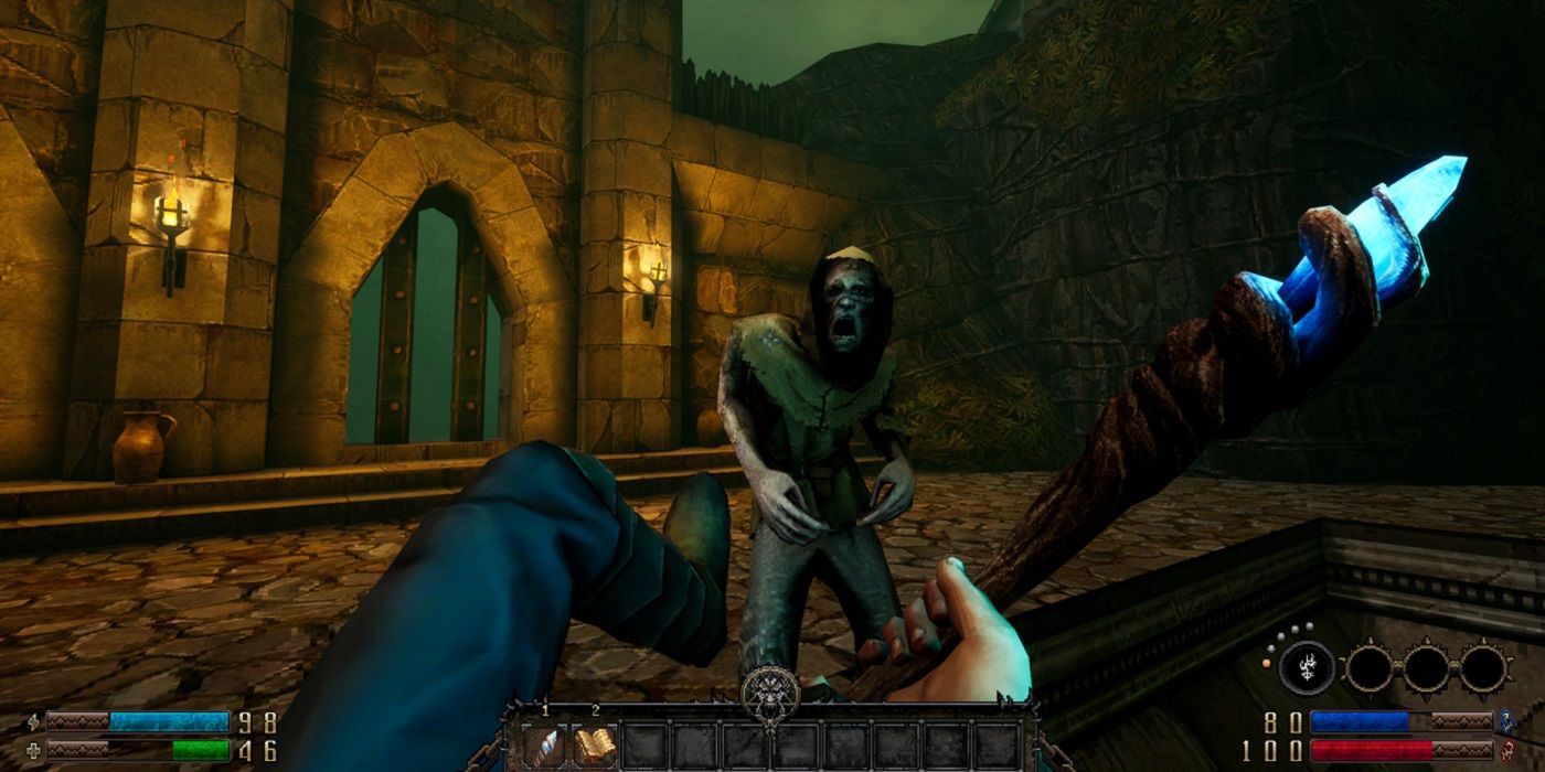 Screen Rant How Retro Style Fps Graven Appeals To Old School Rpg Fans Steam News