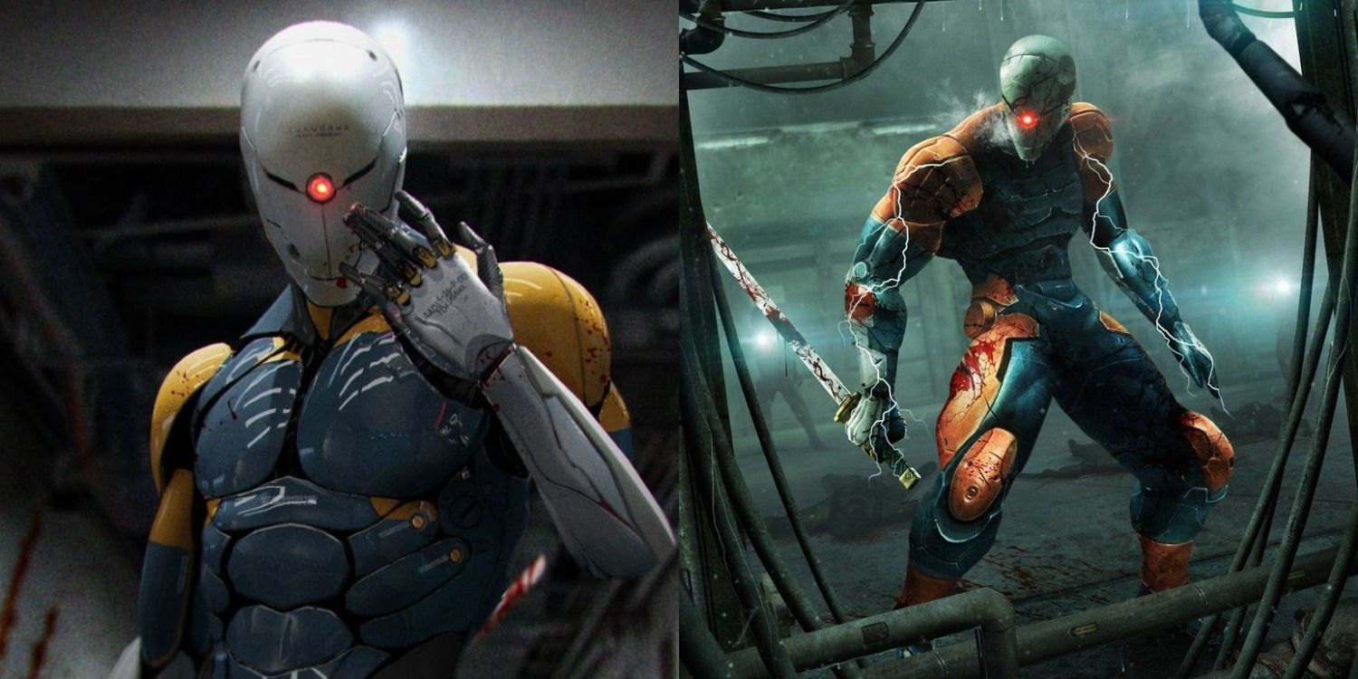 Gray Fox and his exoskeleton in Metal Gear Solid games