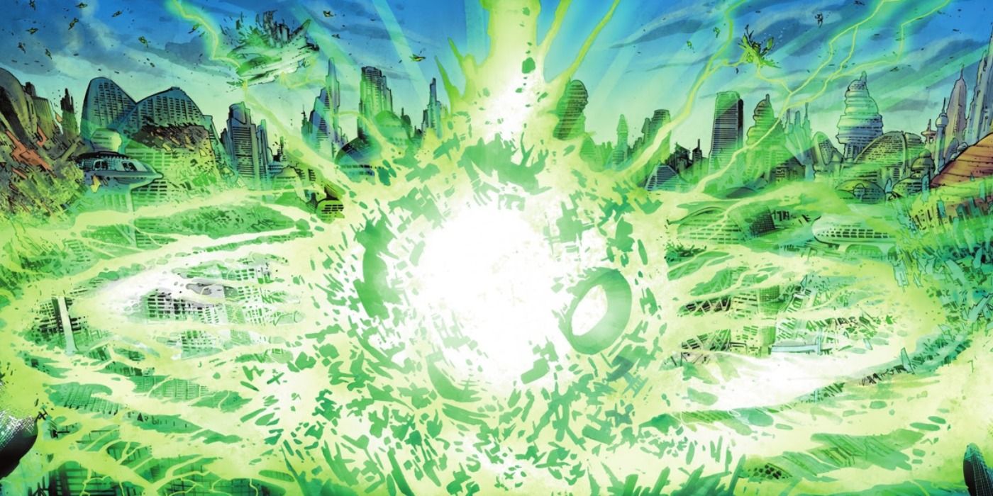 Green Lantern Power Corps Explodes