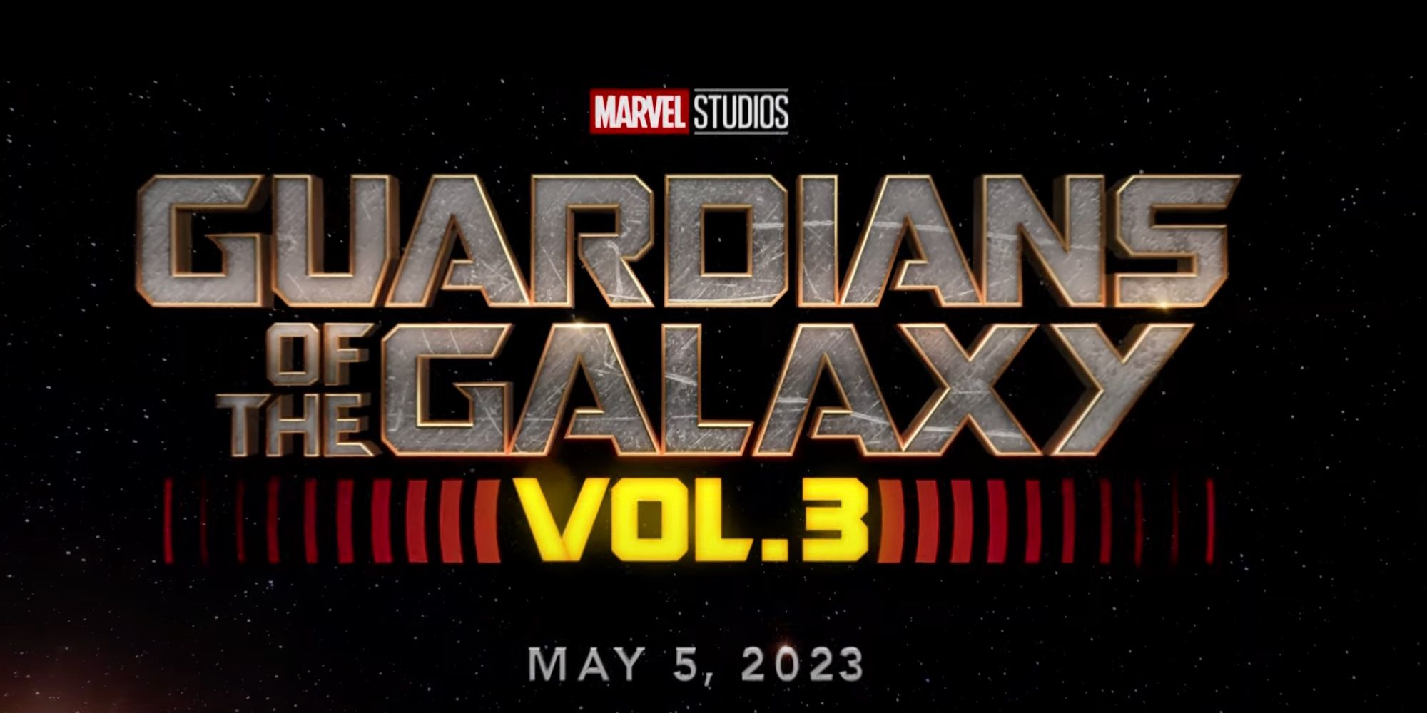 Guardians of the Galaxy 3 logo release date image