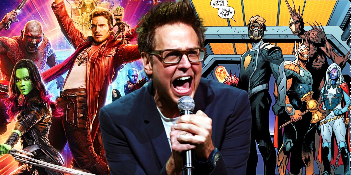 Guardians of the Galaxy MCU Marvel Comics and James Gunn