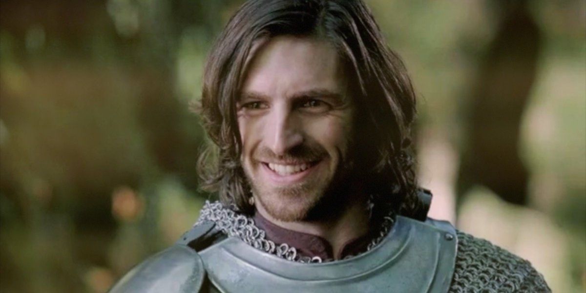 Gwaine smiling in Merlin