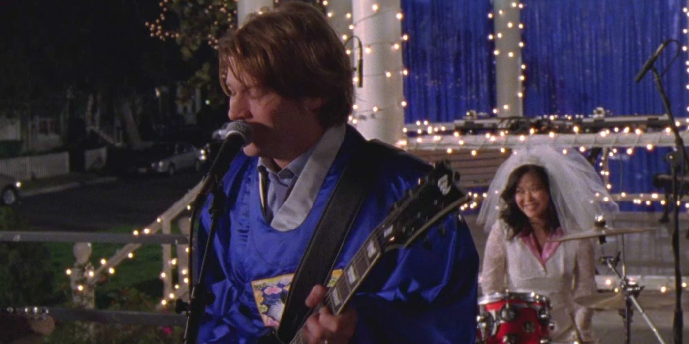 Hep Alien se apresentando no casamento de Lane e Zack em Gilmore Girls