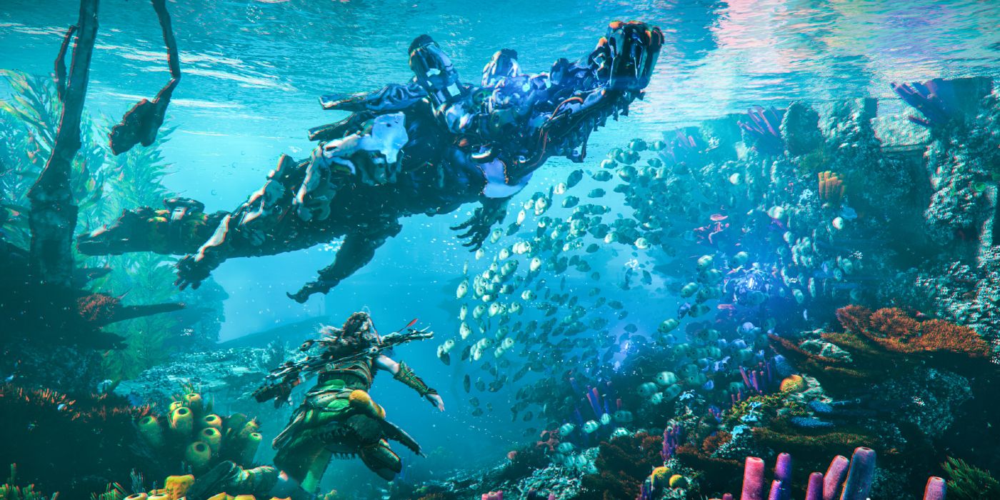 Horizon Forbidden West Underwater Robot