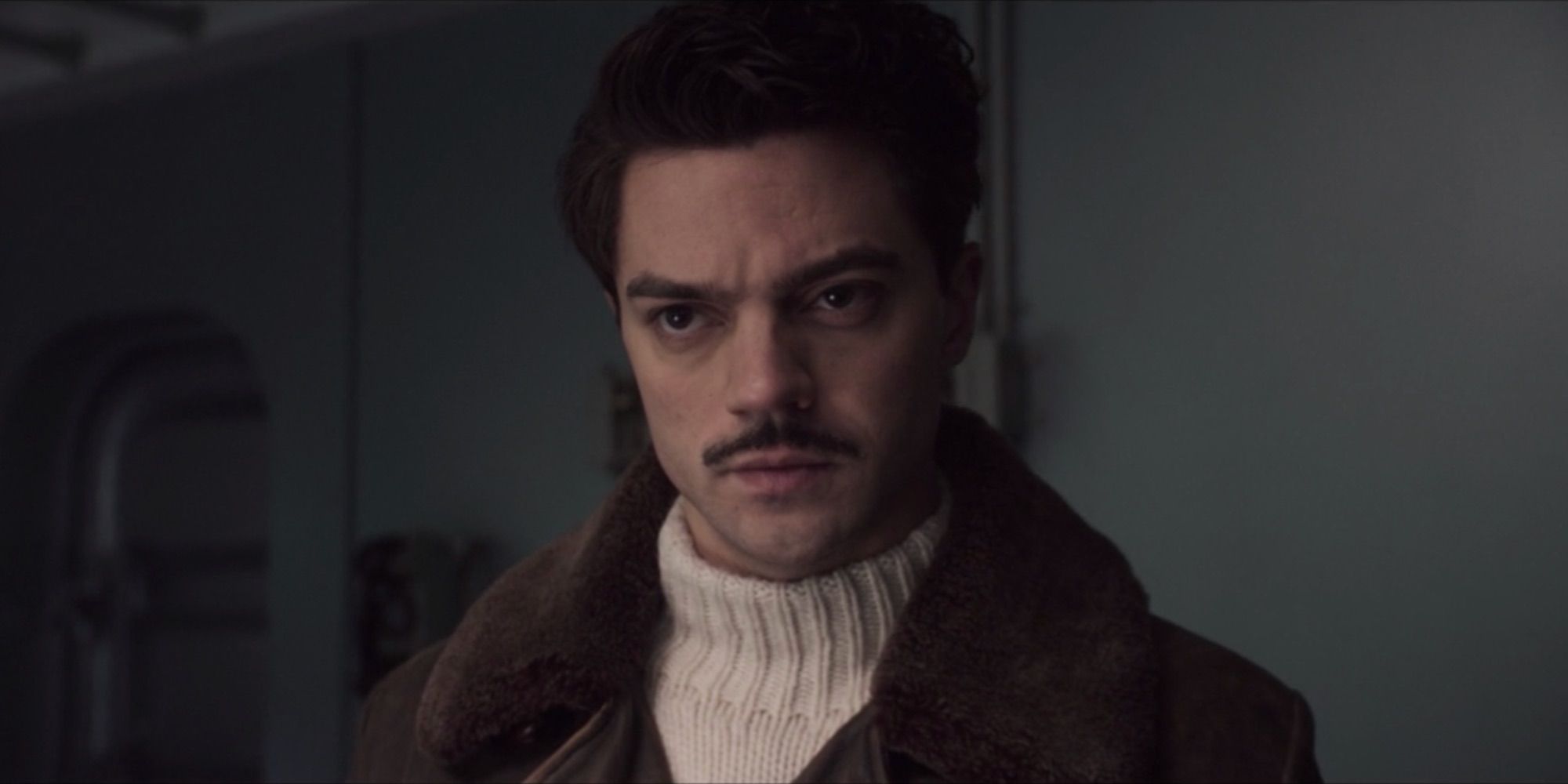 A young Howard Stark in the first Captain America movie