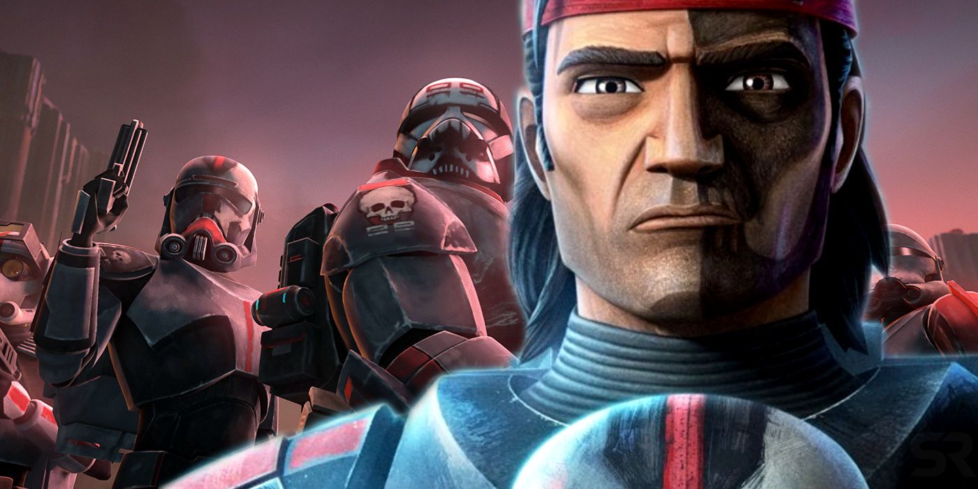 Hunter and the Bad Batch in Clone Wars