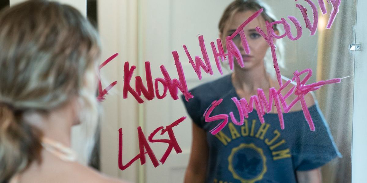 A still from the upcoming Amazon Prime series I Know What You Did Last Summer.