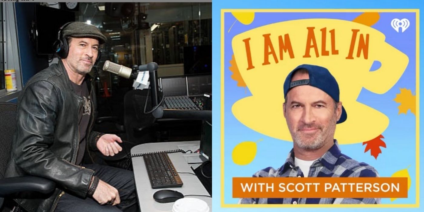 I am all in podcast feature image for gilmore girls starring scott patterson
