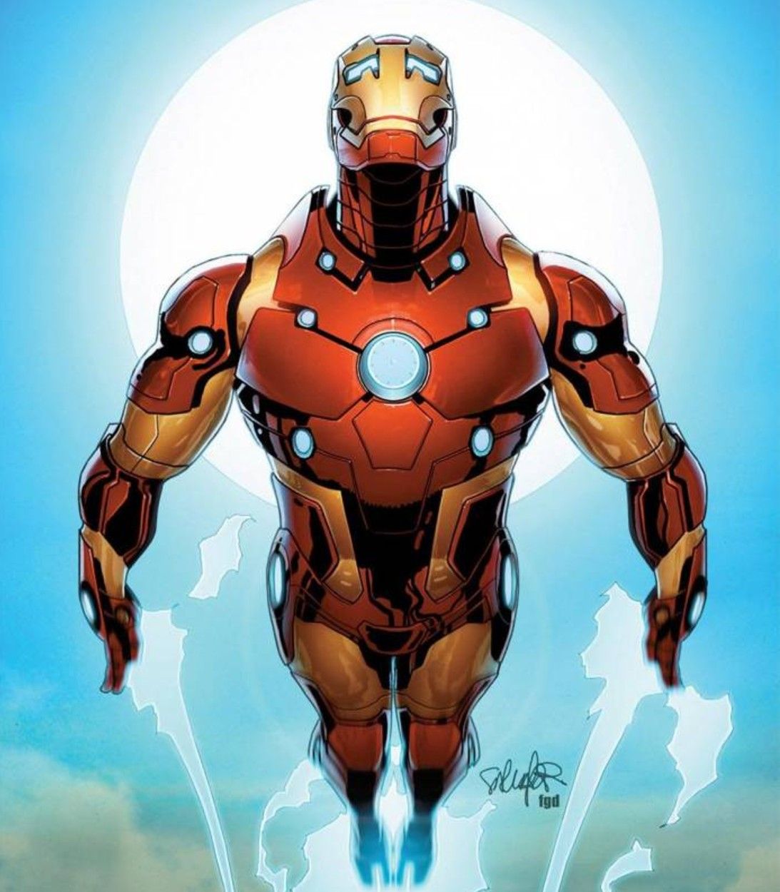 Iron Man Bleeding Edge Suit tldr vertical