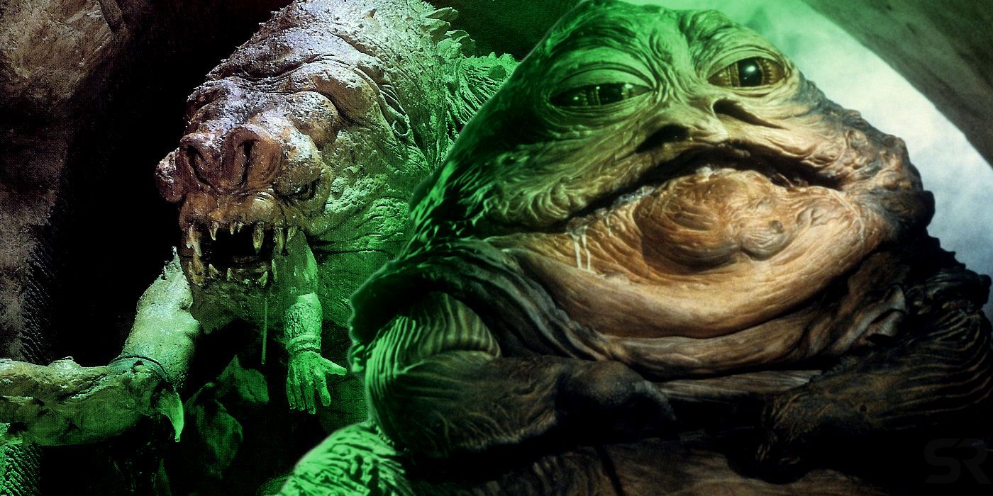 Jabba the Hutt Rancor in Return of the Jedi