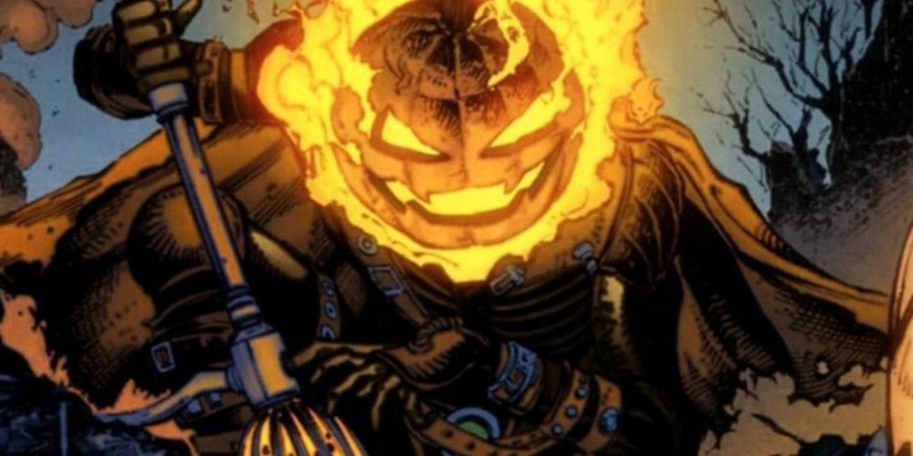 Art depicting Jack O'Lantern in Marvel Comics
