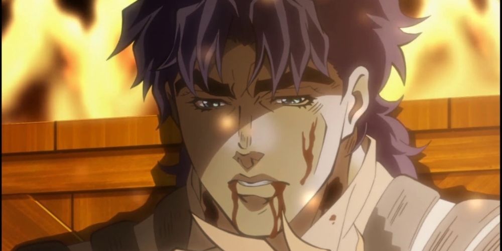 A wounded Jonathan during his final battle his Dio