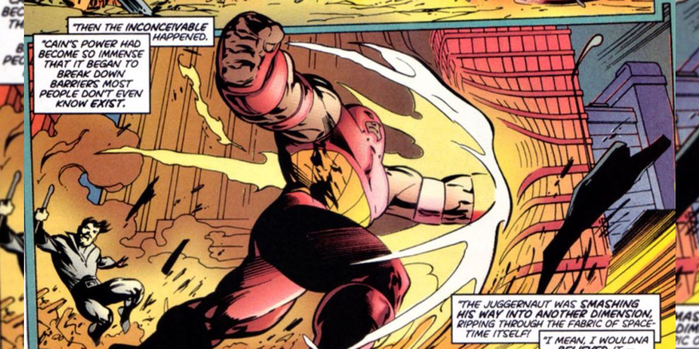Juggernaut’s True Strength is Enough to Punch Holes in Reality