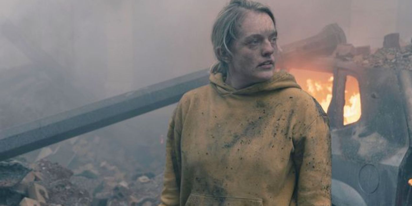 June among the wreckage in The Handmaid's Tale