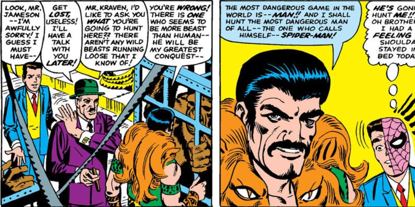 Kraven The Hunter appears for the first time in Marvel comics.
