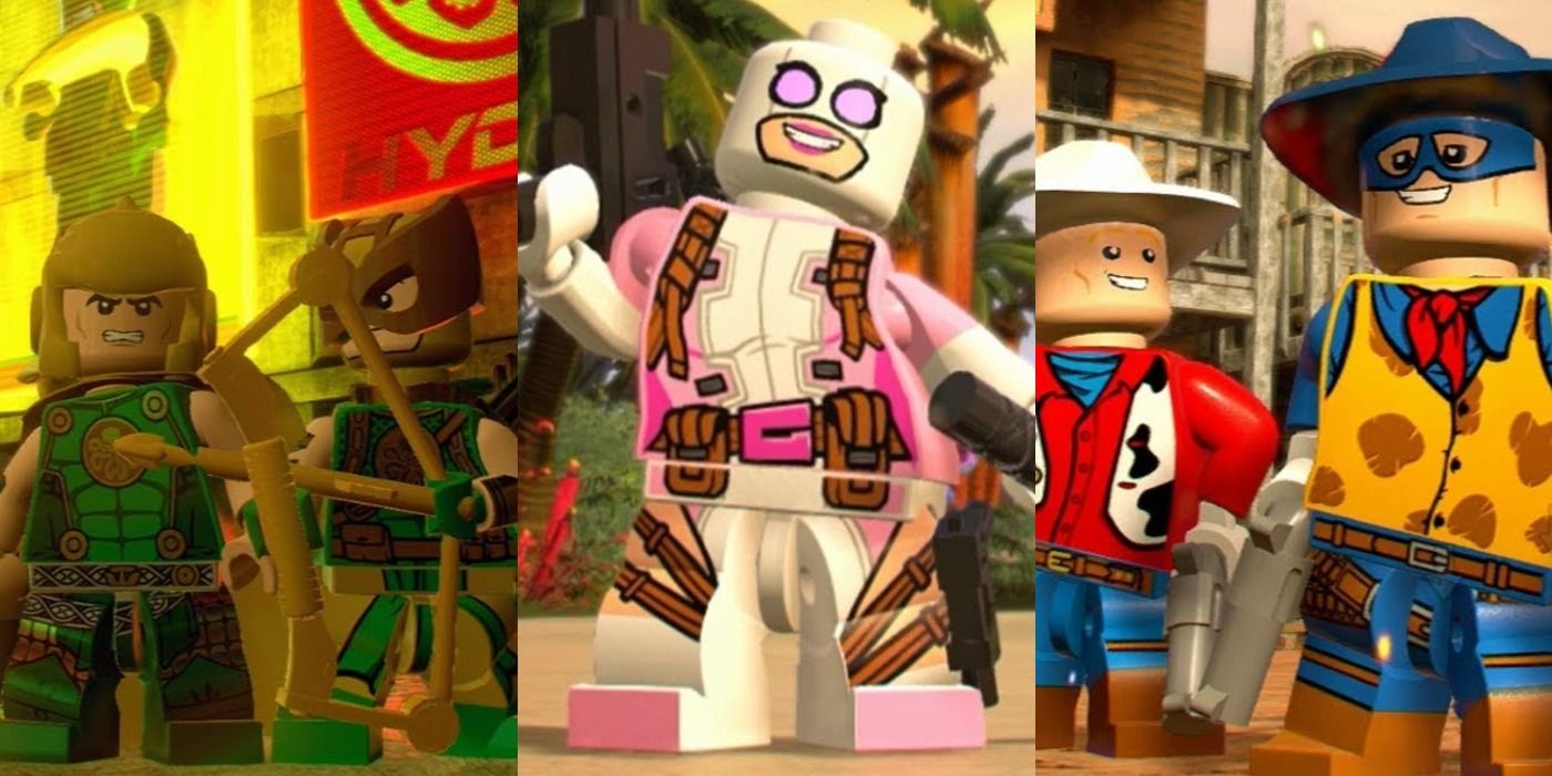 All spiderman characters online in lego marvel superheroes