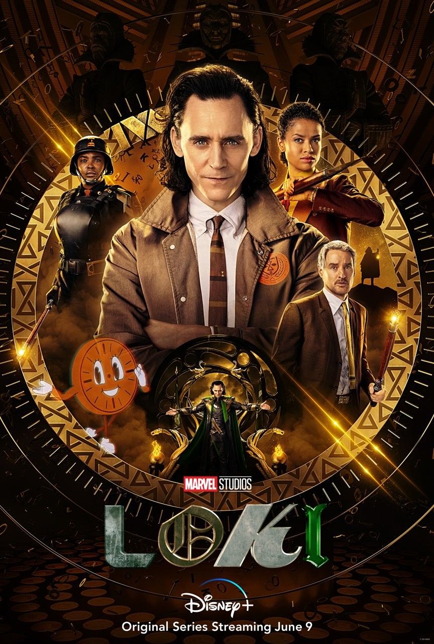 Loki show poster Tom Hiddleston MCU
