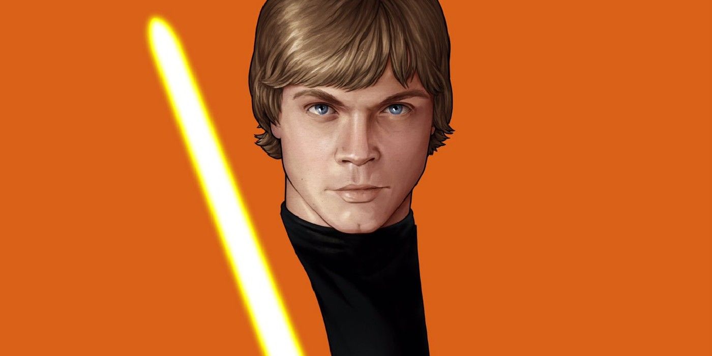 Luke Skywalker Star Wars 12 Yellow Lightsaber