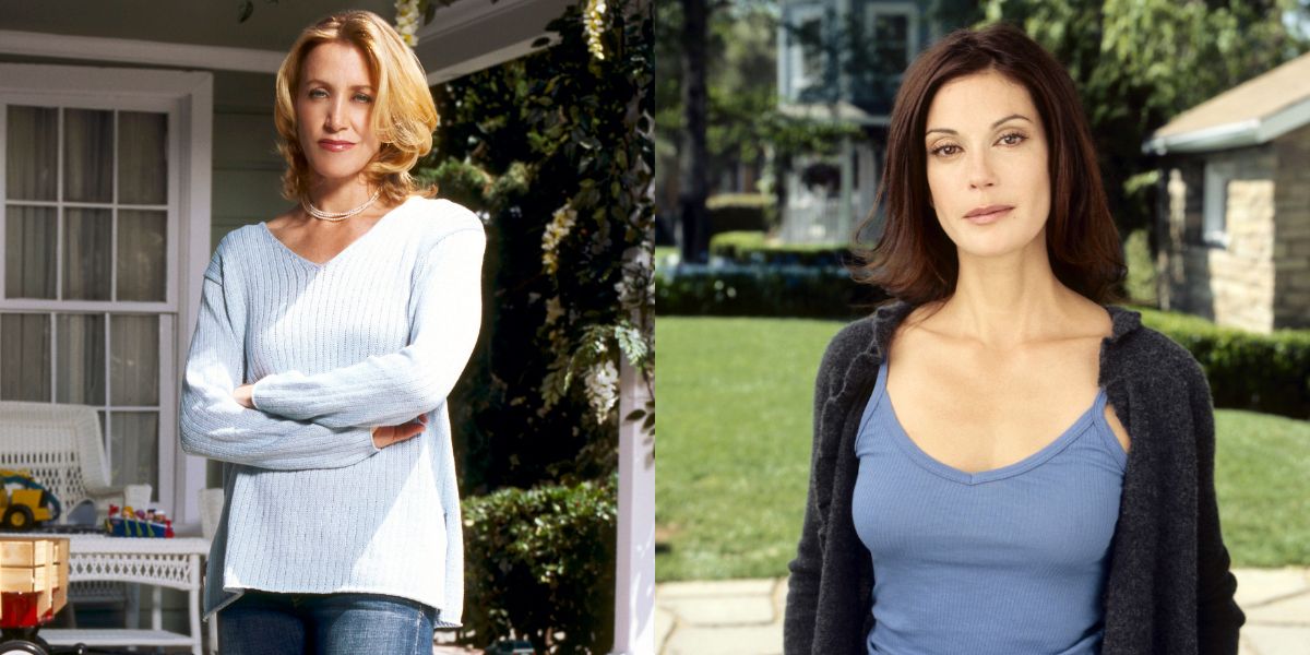 Split image of promotional photos of Lynette and Susan
