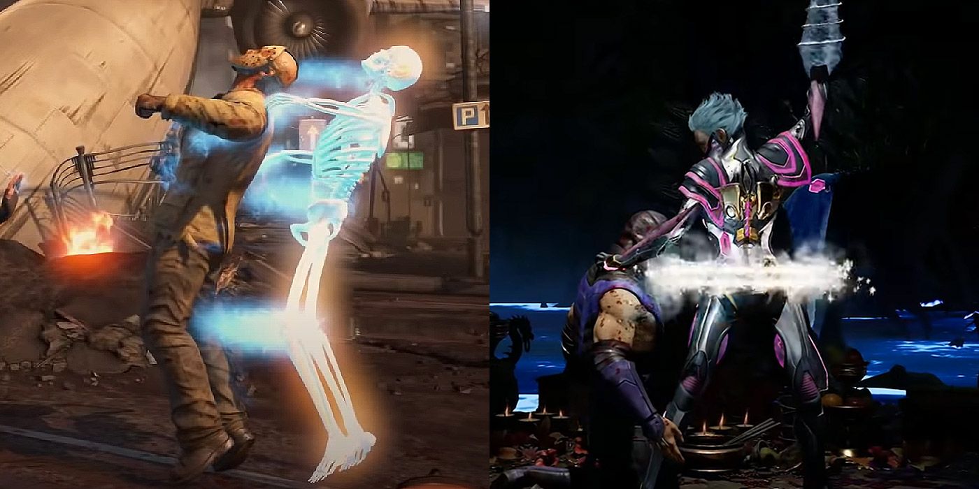 Split image of Kenshi and Frost's brutalities
