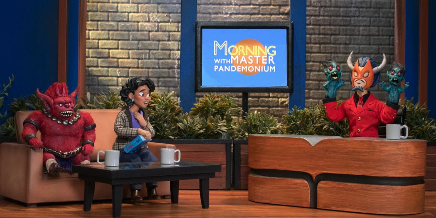 MODOK Master Pandemonium featured as a talkshow host