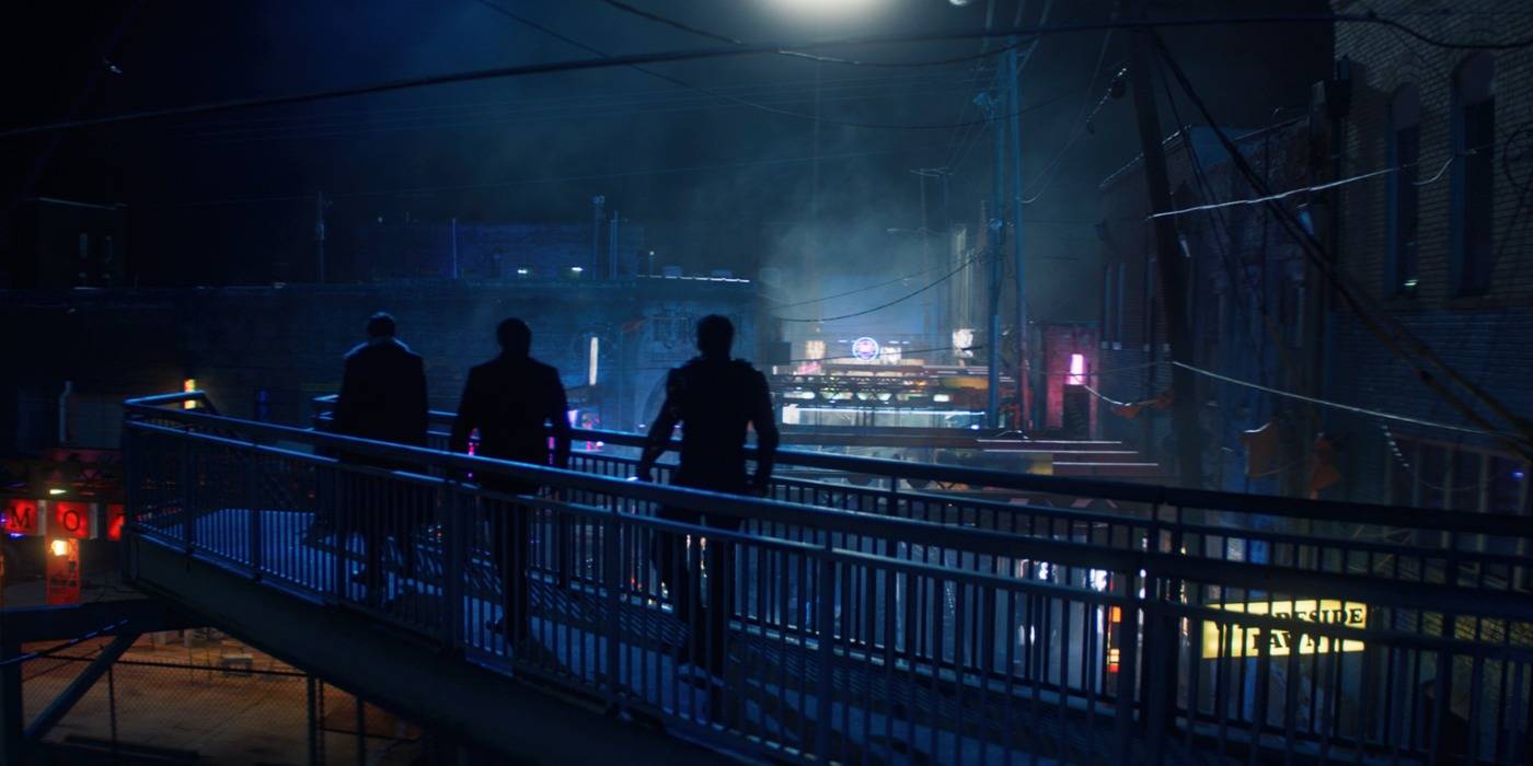 As referências aos X-Men no MCU até agora 3 Madripoor em Falcão e o Soldado Invernal (Reprodução / Disney+)