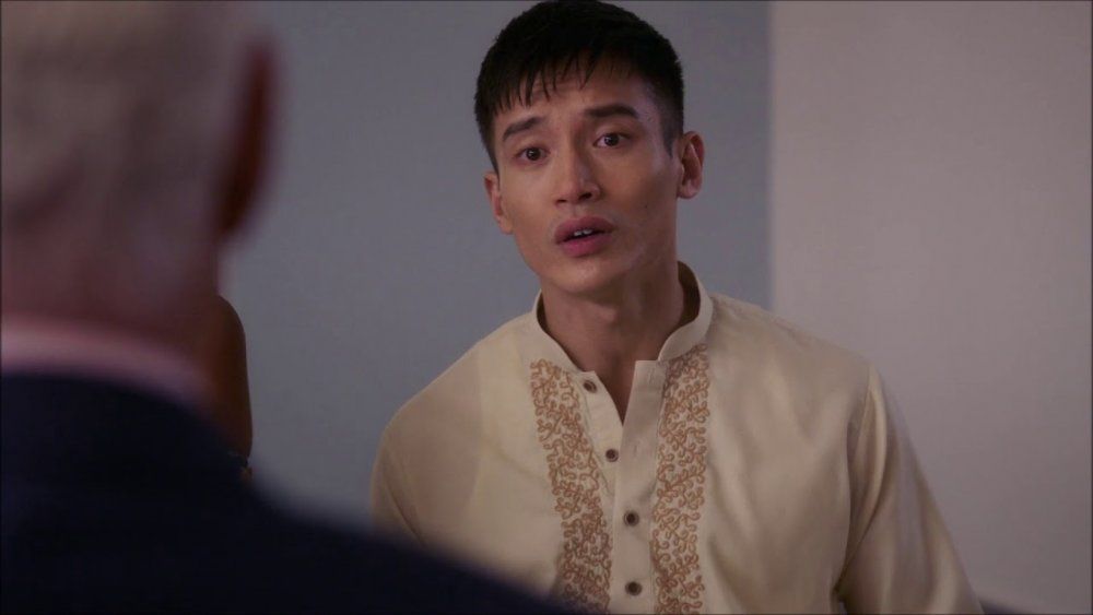 Actor Manny Jacinto in the comedy television series The Good Place.