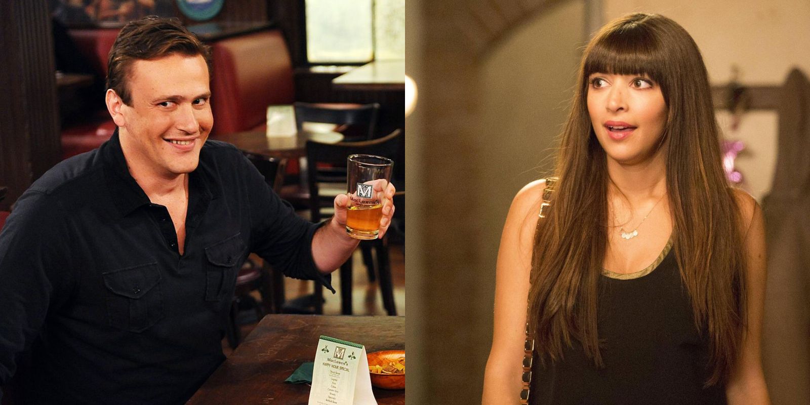 Marshall in How I Met Your Mother and Cece in New Girl.