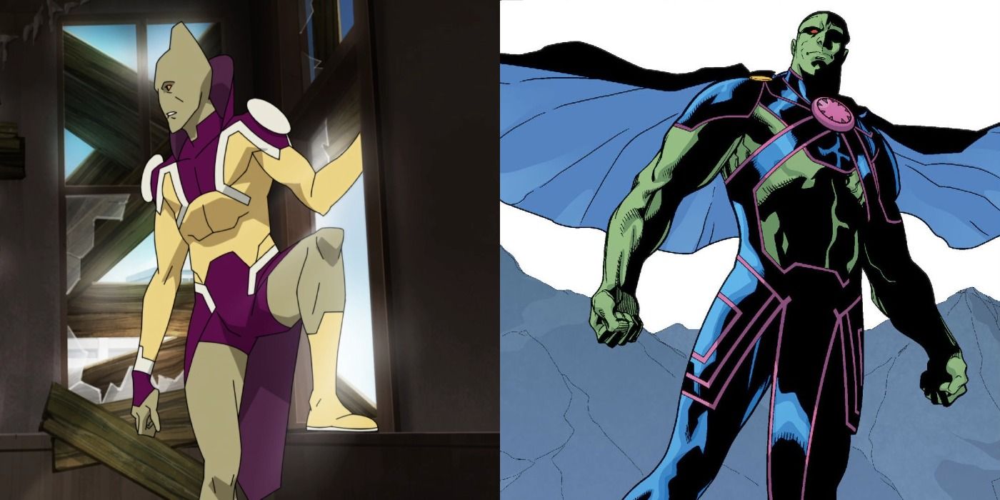 Martian Man From Invincible And Martian Manhunter From DC