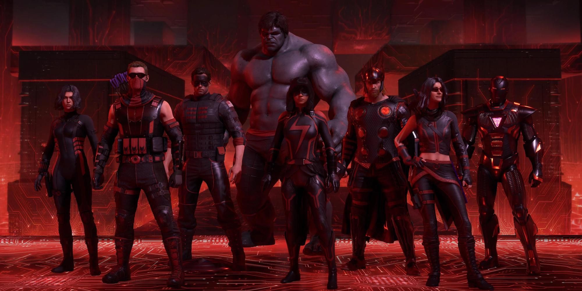 Marvel's Avengers Red Room Skins Teased Ahead Of Takeover Event