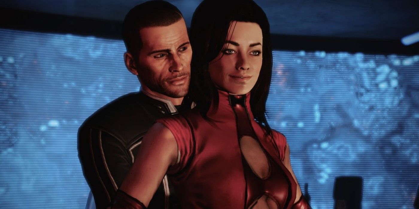 Shepard goes on a date with Miranda in Mass Effect 3: Citadel DLC