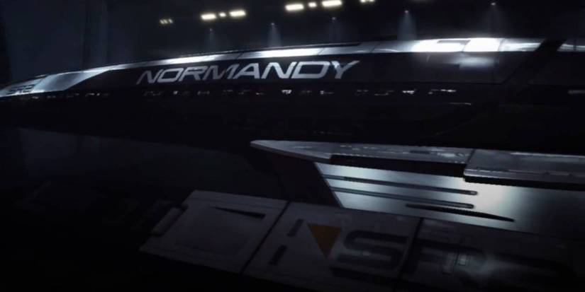 The Normandy SR-2 reveal in Mass Effect 2