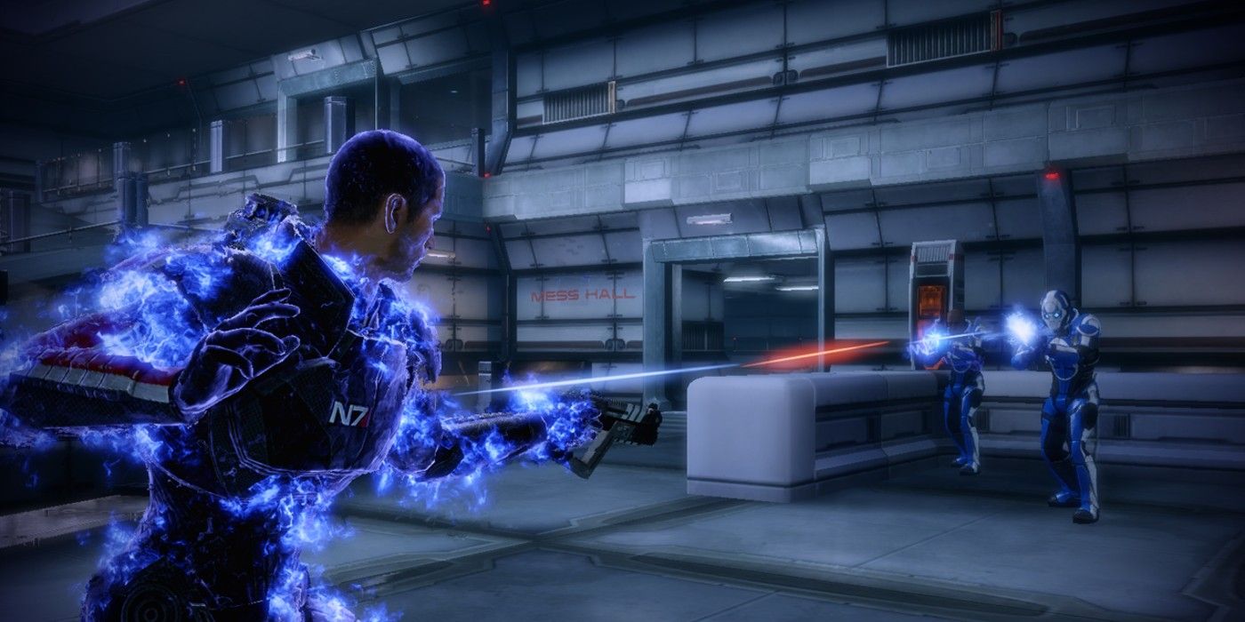 Mass Effect 2's Vanguard Class player